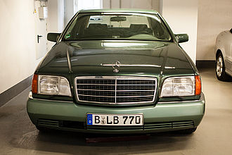 Mercedes S-Klasse, Baujahr 1991-1998 (Anhängerzugfahrzeug)