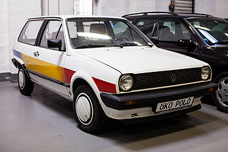 Volkswagen Öko-Polo, Baujahr 1985-1987 (Demonstrationsfahrzeug für innovative Lösungen der 80er, erster Spar-Pkw von Volkswagen)