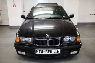 BMW E36 Compact (3er-Reihe), Baujahr 1994-2000 (Versuchsfahrzeug für Fahrradtransportsysteme)