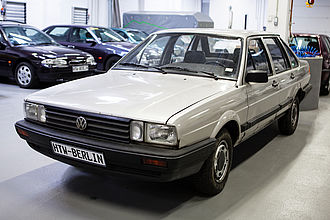 Volkswagen Passat, Baujahr 1980-1988 (Demonstrationsfahrzeug für Package und Struktursicherheit)
