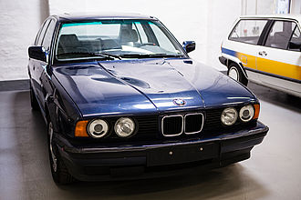 BMW E34 (5er-Reihe), Baujahr 1987-1996 (Versuchsfahrzeug für Fußgängerunfallanalysen)